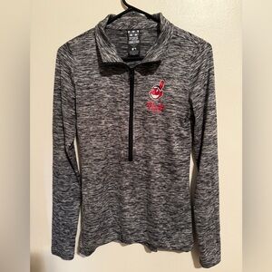 VS PINK Cleveland Indians Quarter Zip